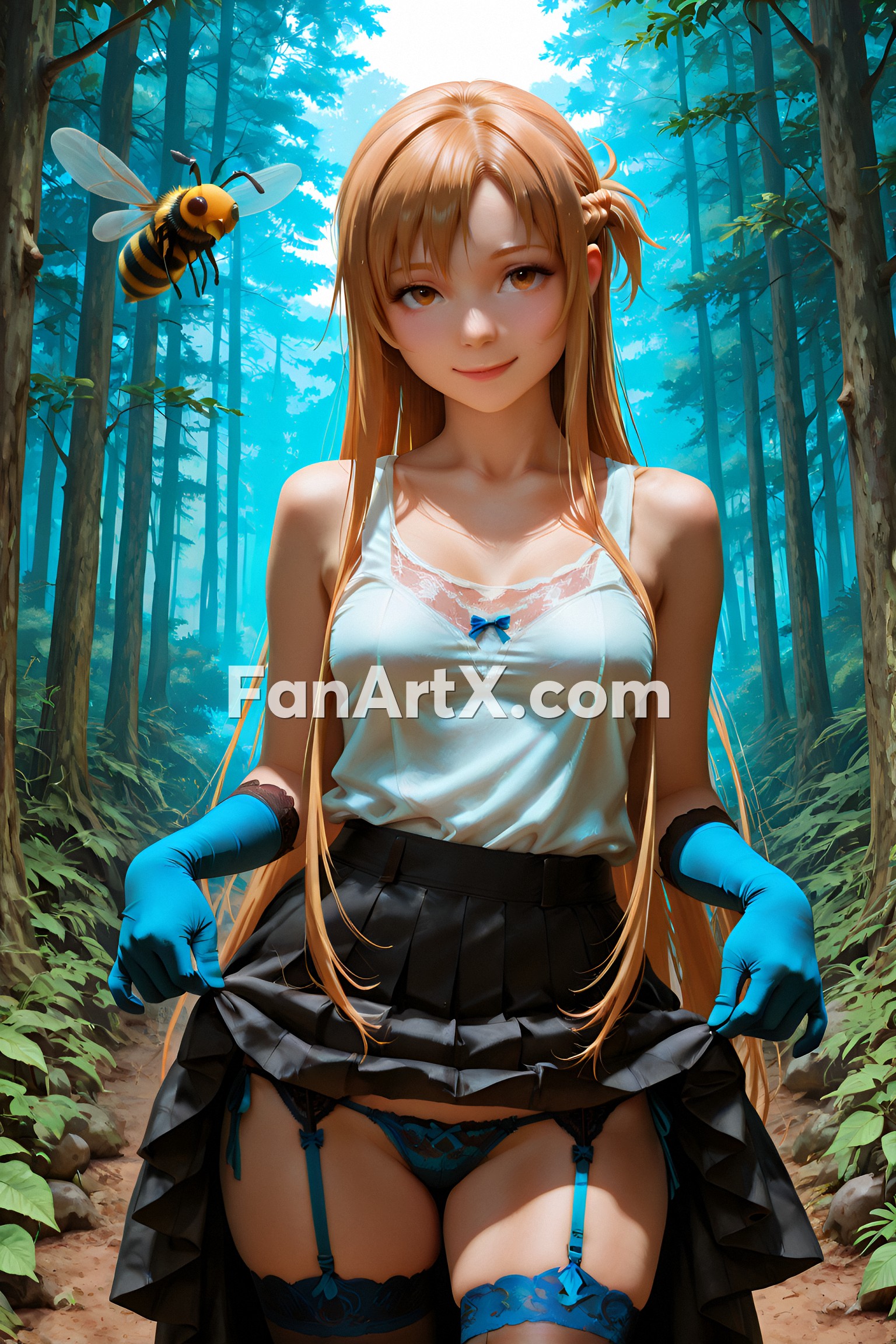 Sao Asuna Yuuki Fanart - Sword Art Online character 2055644